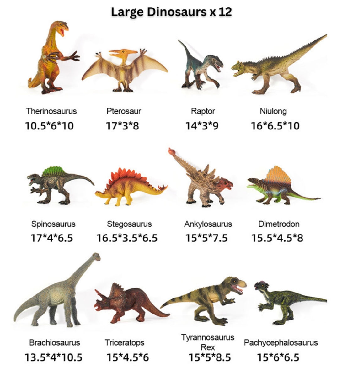 Dinosaur toy set - 24pcs