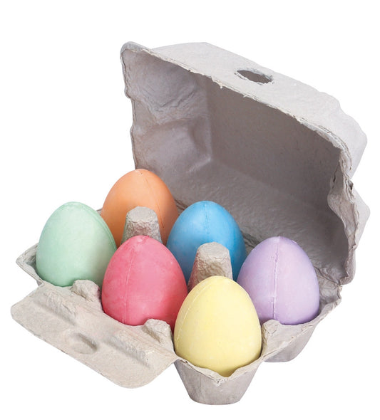 Chalk egg - 6pcs