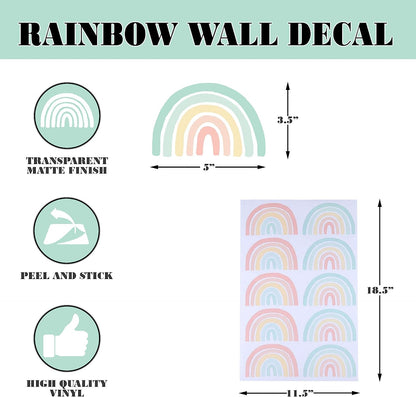 Rainbow Wall Decals