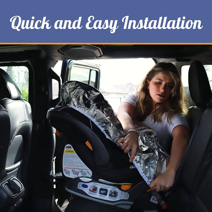 Car Seat Sun Shade Cover