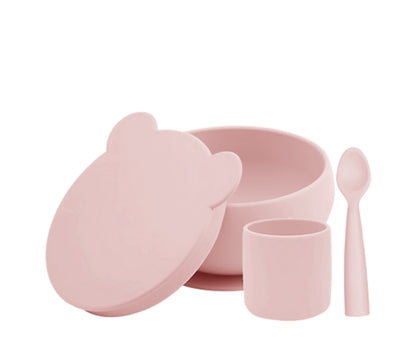 Silicone dining set of 4 pcs