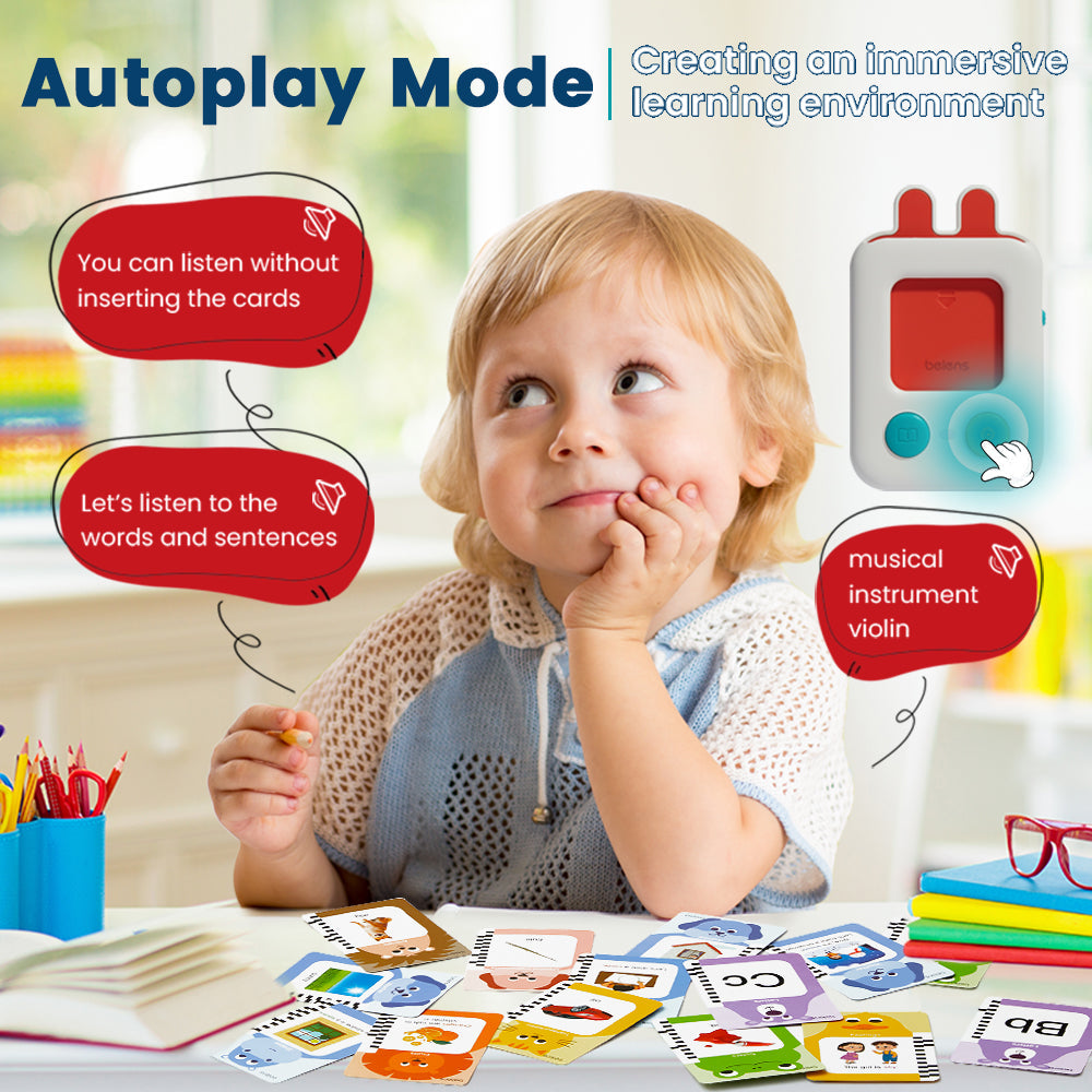 Talking Flash Cards Learning Toy