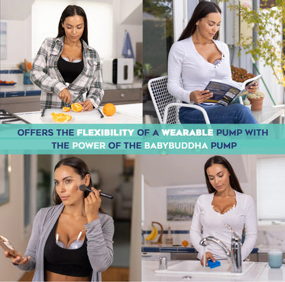 Hands-Free Breast Pump Collection Cups