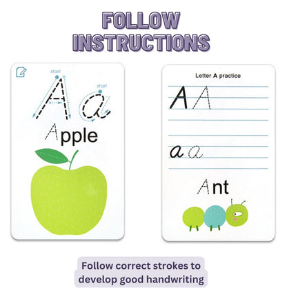 Write & wipe cards - ABC / 123