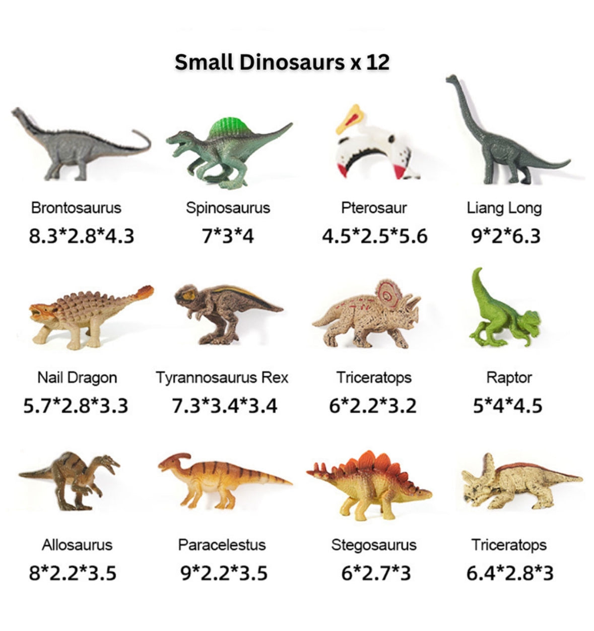 Dinosaur toy set - 24pcs