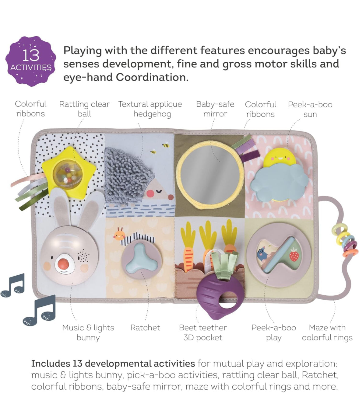 Development activity center playset