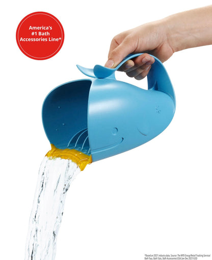 Moby waterfall bath rinser - blue