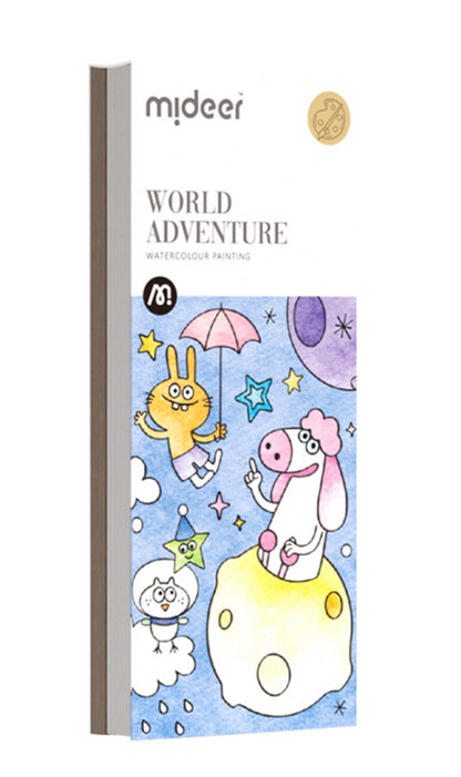 Paint with water booklet - world adventure