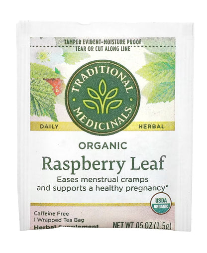 Organic raspberry leaf