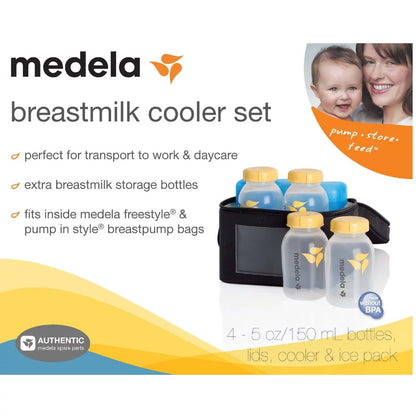 Breast Milk Cooler and Transport Set