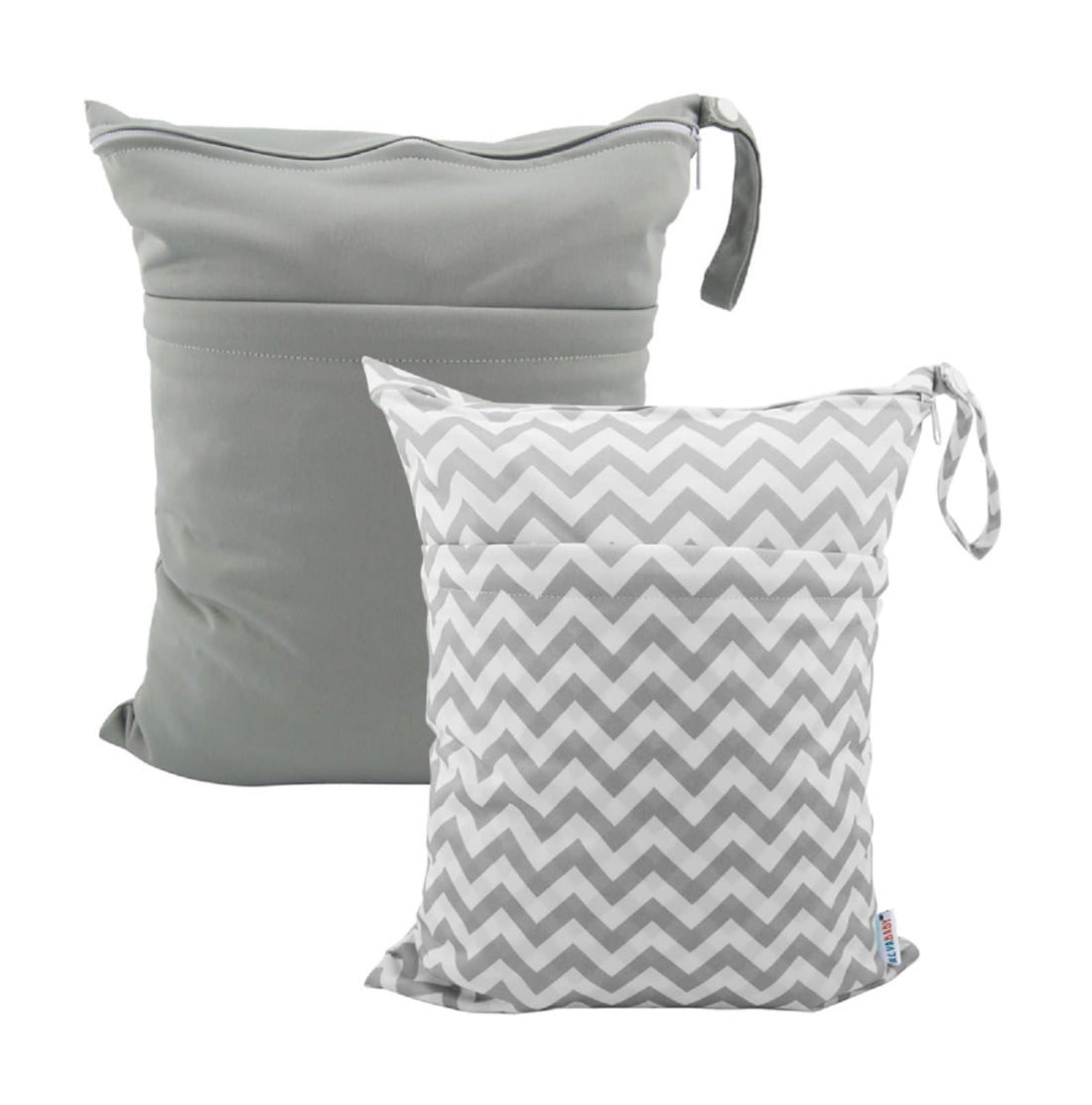 Wet/dry bags - grey (2pcs)