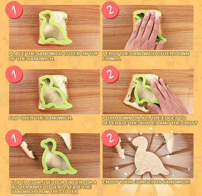 Sandwich cutters - 18 pcs