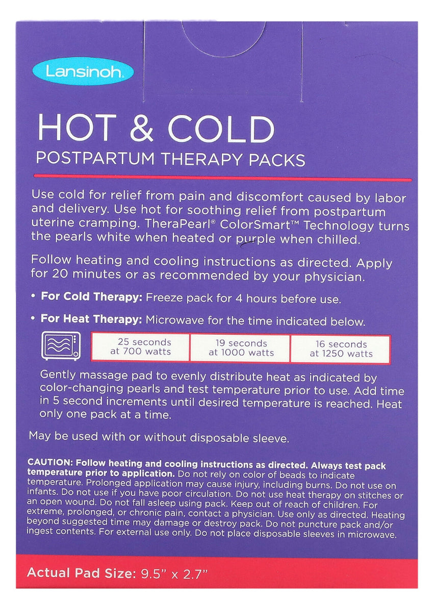 Hot and Cold Pads for Postpartum Essentials  ( 2 packs )