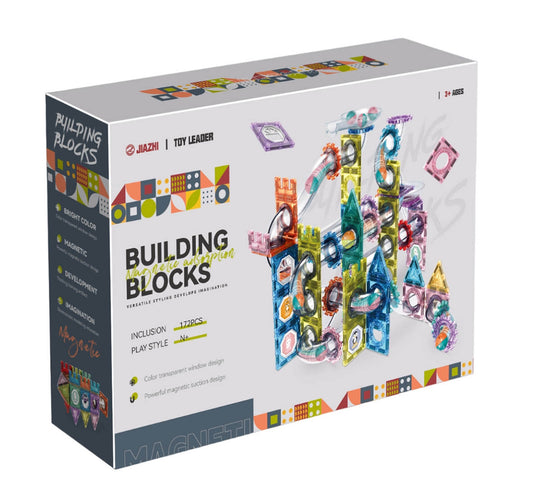 Magnetic building blocks ( 172 pcs )