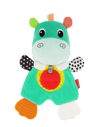 Cuddly teether- hippo