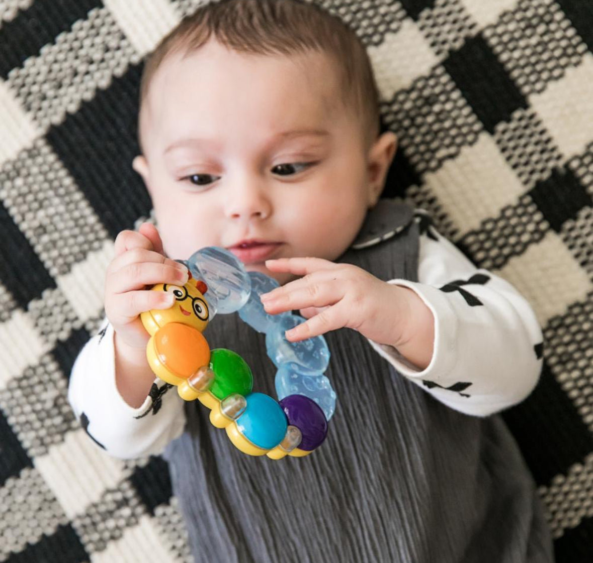 Core caterpillar water teether