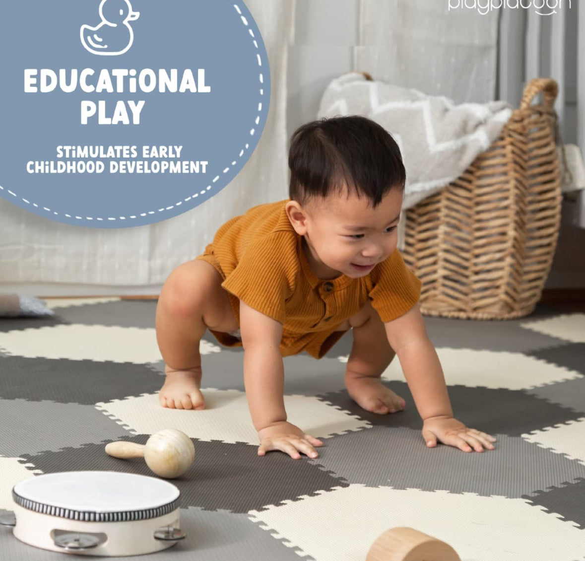 Play mat - grey