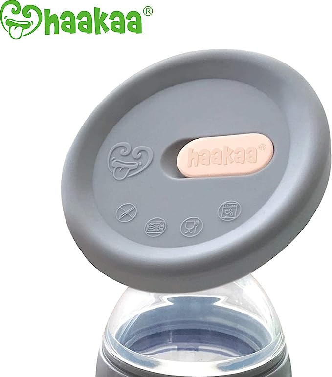 Silicone Breast Pump & Cap Combo - 100ml