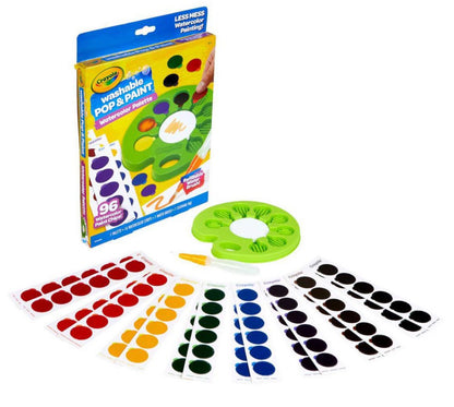 Pop & paint washable watercolor palette