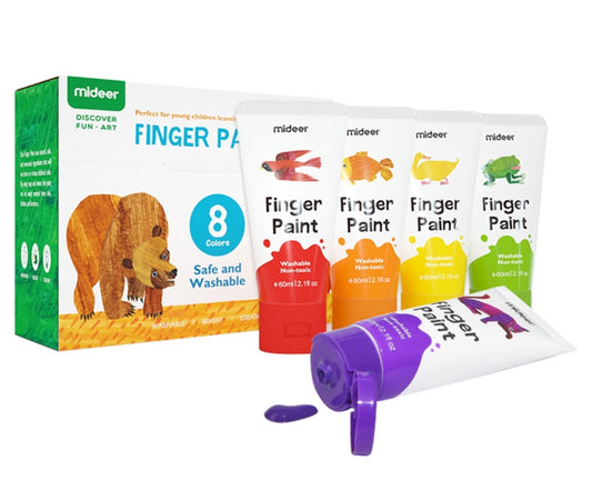 Finger paint - 8 colors