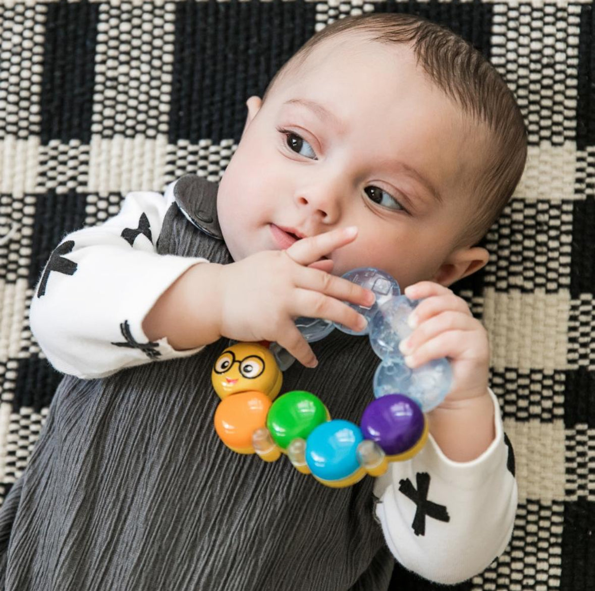 Core caterpillar water teether