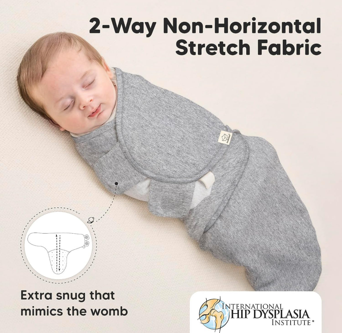 3-Pack Organic Baby Swaddle Sleep Sacks