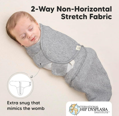 3-Pack Organic Baby Swaddle Sleep Sacks