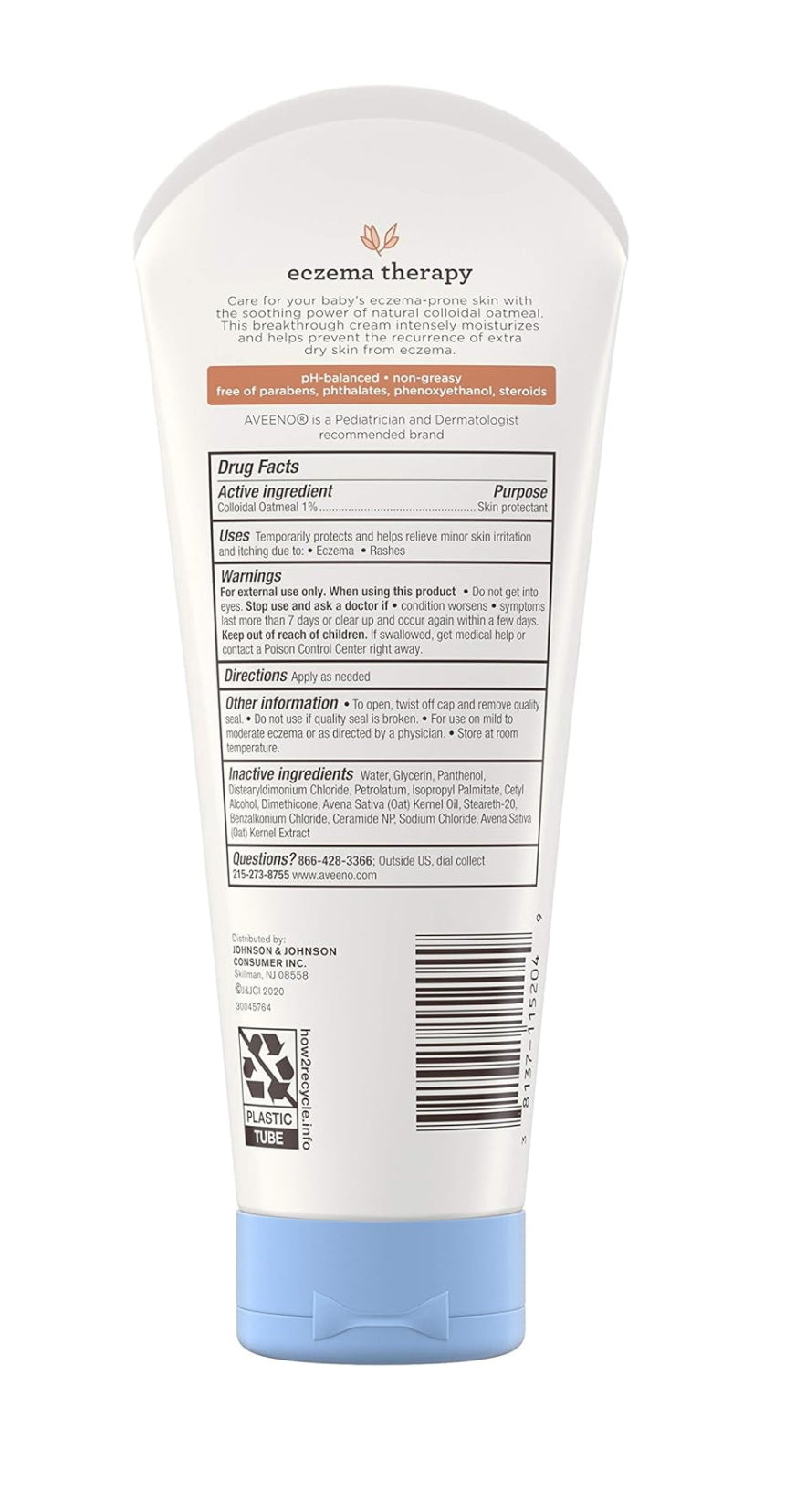 Eczema Therapy Moisturizing Cream ( 206 g)