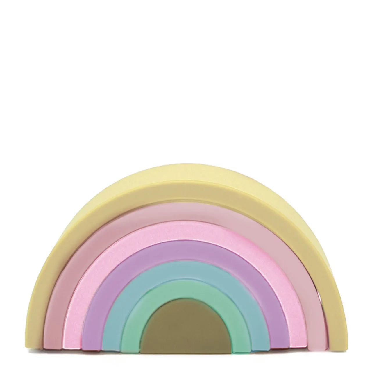 Rainbow stacker - pastel