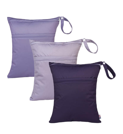 Wet / dry bags - purple (3 pcs )