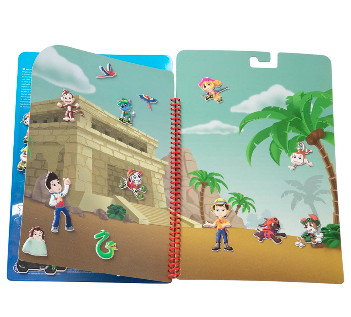 Paw patrol puffy sticker pad - jungle