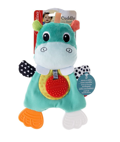 Cuddly teether- hippo