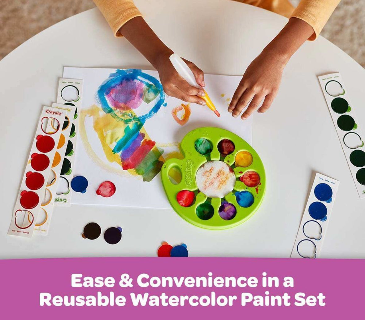 Pop & paint washable watercolor palette