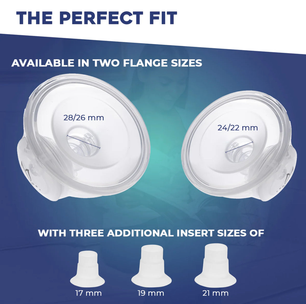 Hands-Free Breast Pump Collection Cups