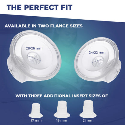 Hands-Free Breast Pump Collection Cups