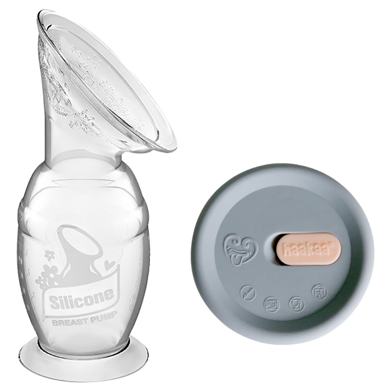 Silicone Breast Pump & Cap Combo - 100ml