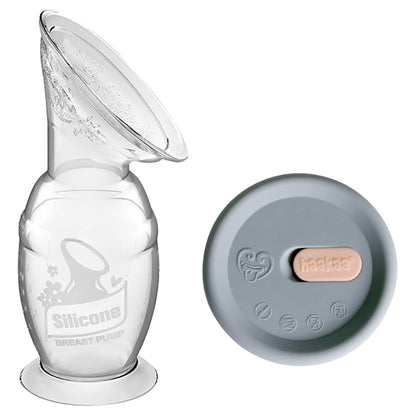 Silicone Breast Pump & Cap Combo - 100ml