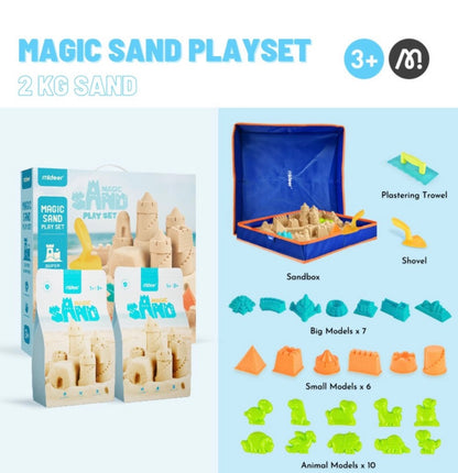 Magical sand play set