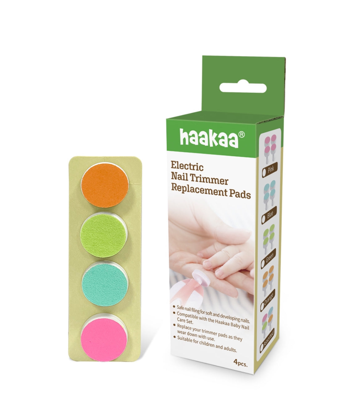 Baby nail care trimmer replacement pad