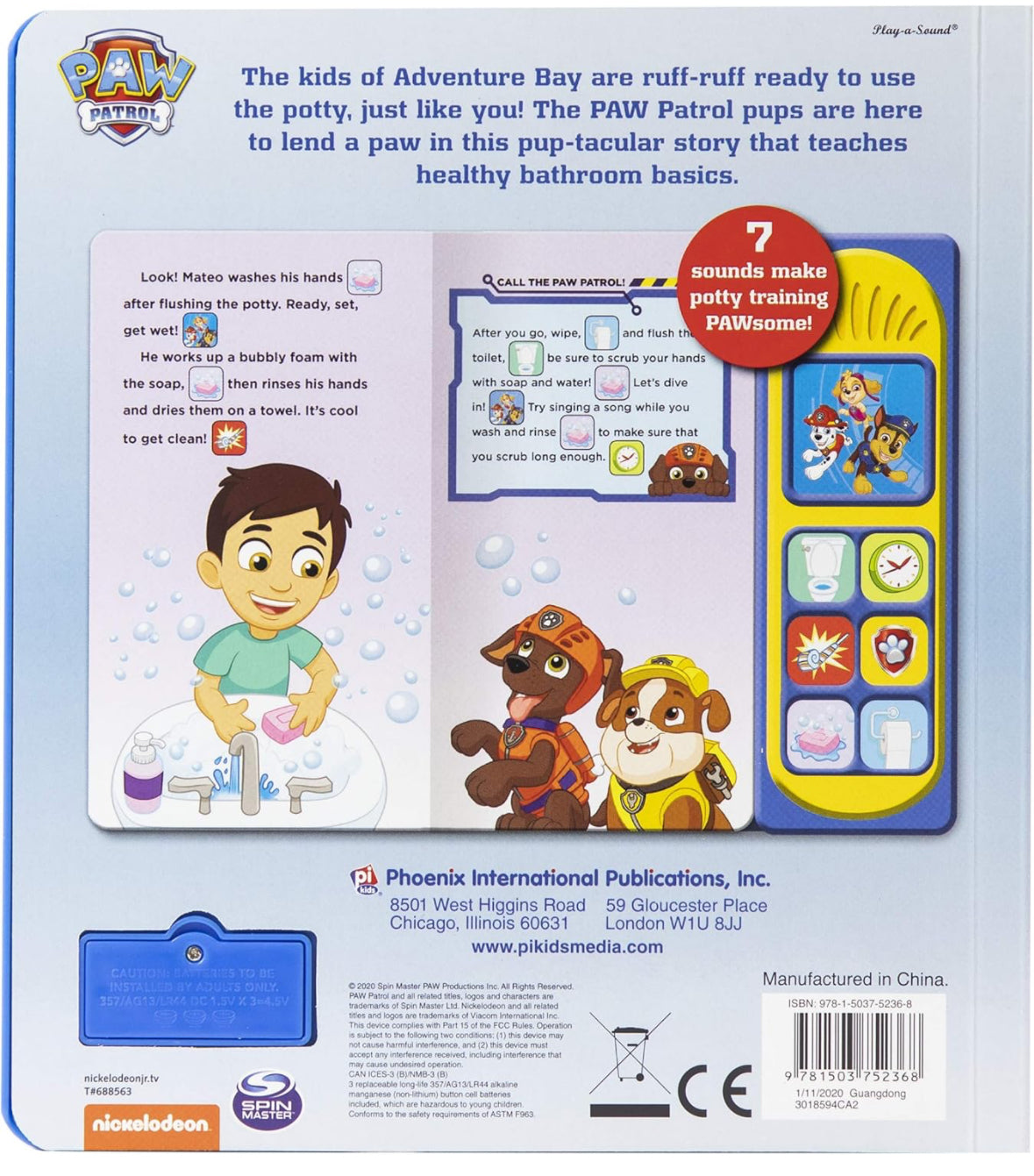 Potty Training Sound Book