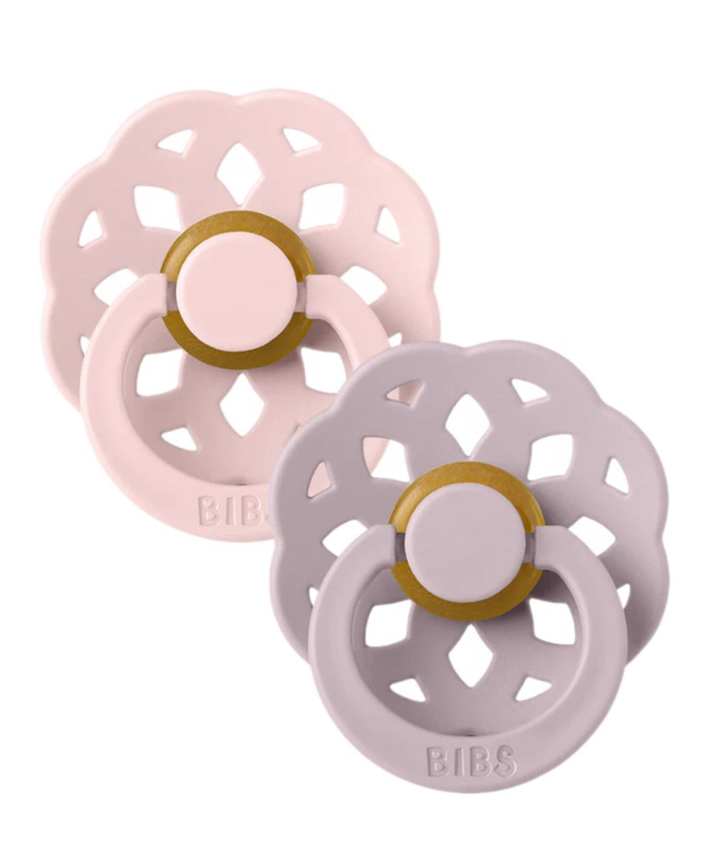 Bibs pacifier blossom/ dusky lilac