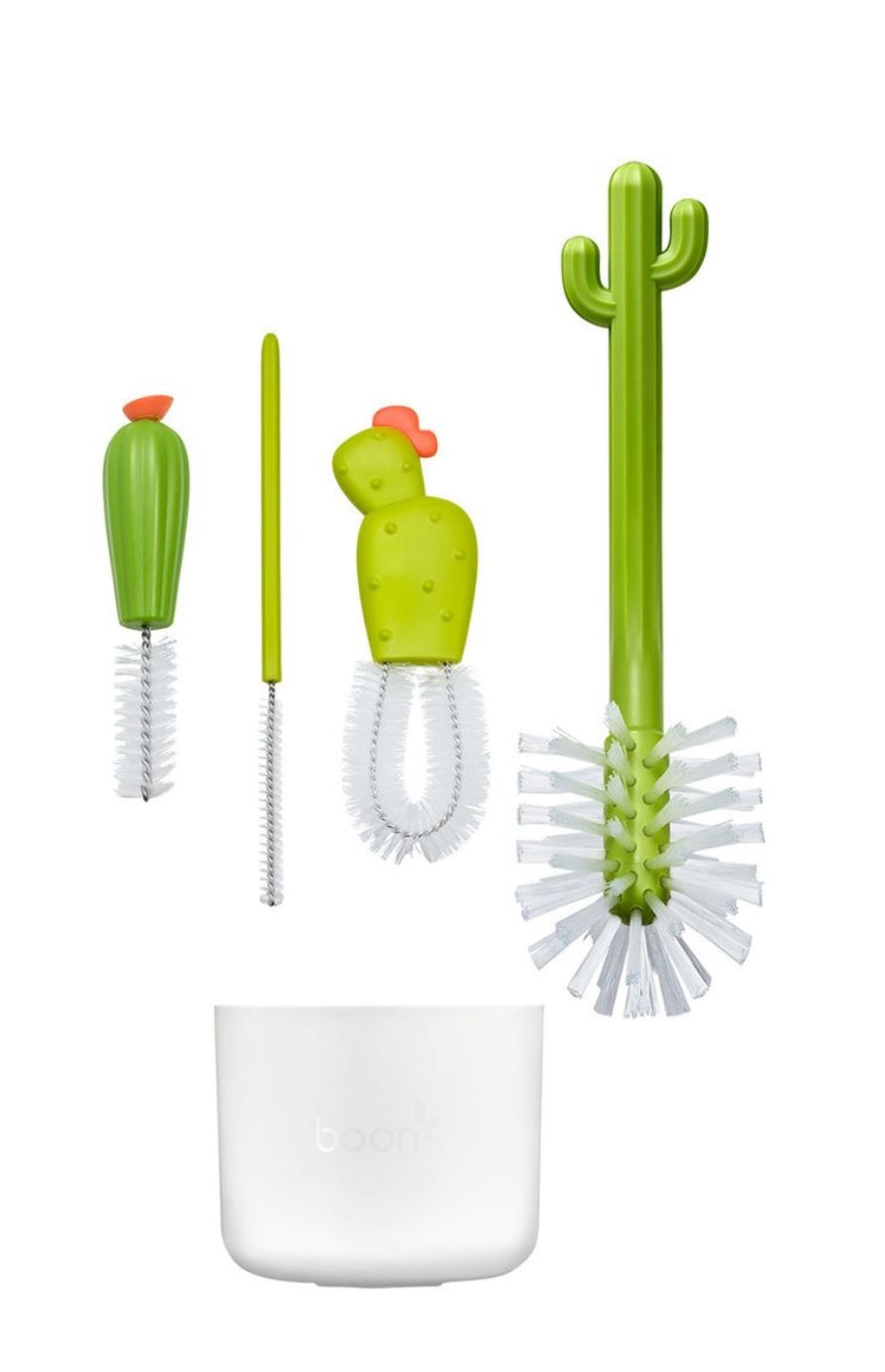 Cacti bottle cleaning brush set