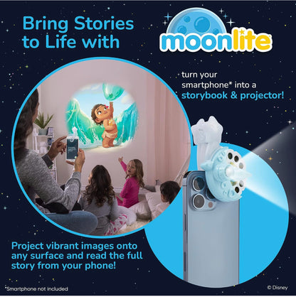 Mini Projector with 4 Disney Princess Stories