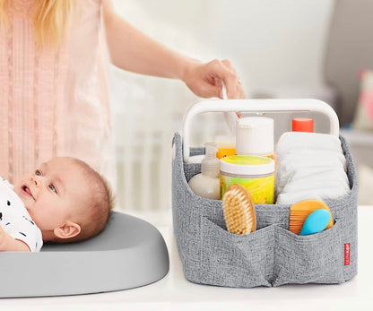 light up diaper caddy - Grey