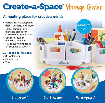 Create-a-Space Storage Center organizer